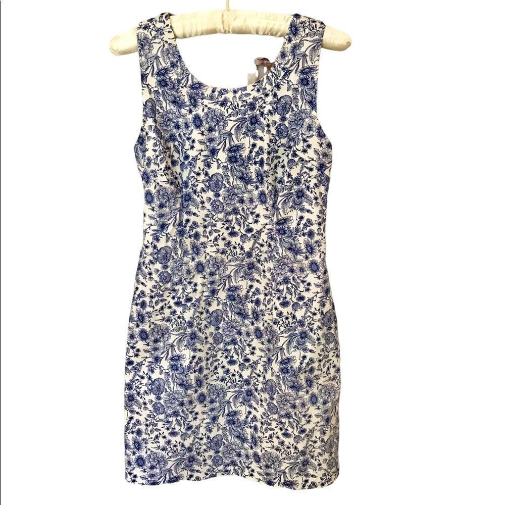 Summer floral cotton dress